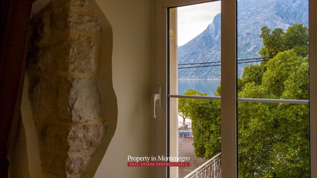 First line villa for sale in Kotor