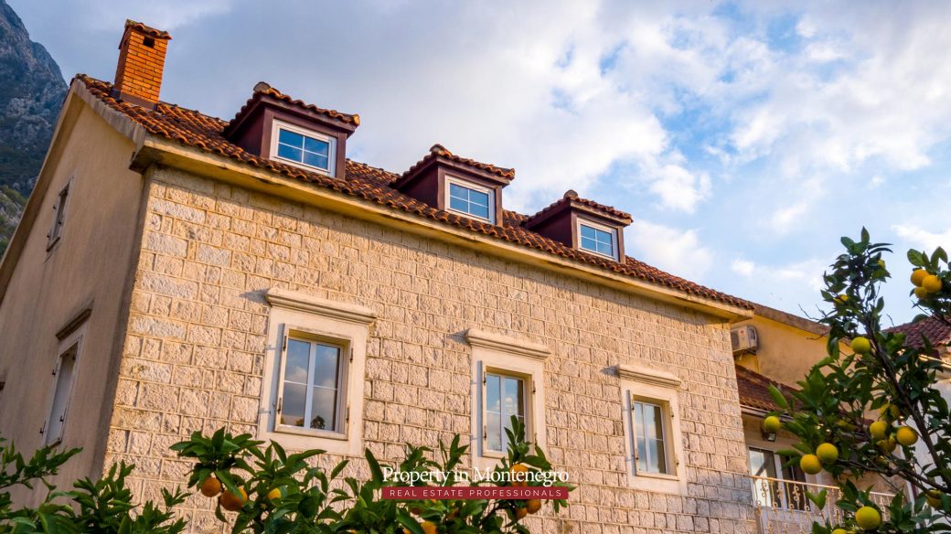 First line villa for sale in Kotor