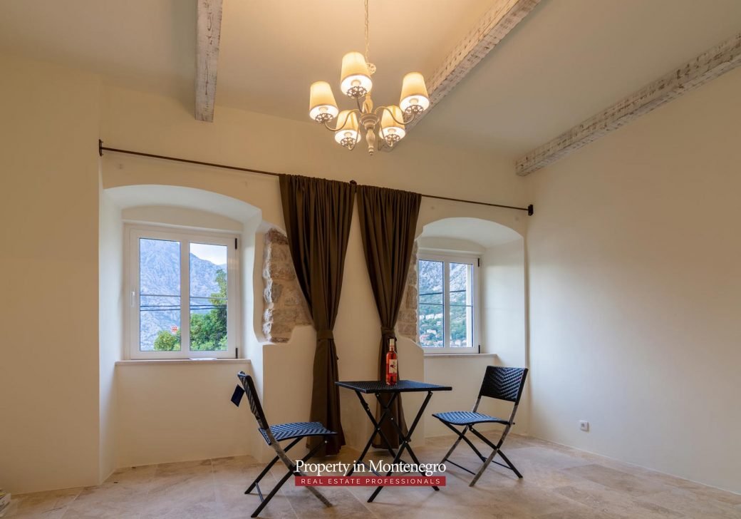 First line villa for sale in Kotor