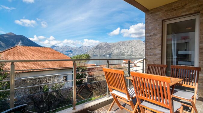 Two bedroom apartment for sale in Kotor Bay