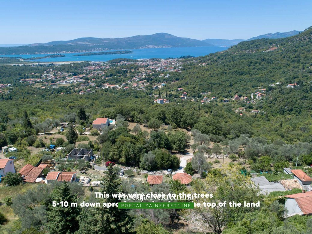 Land for sale in Tivat Bay