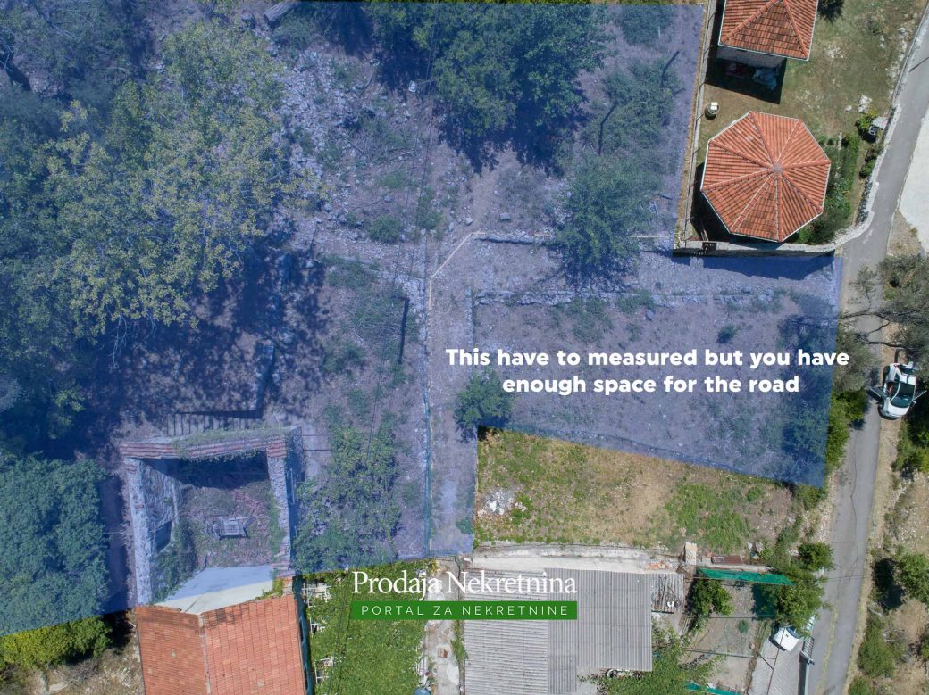 Land for sale in Tivat Bay