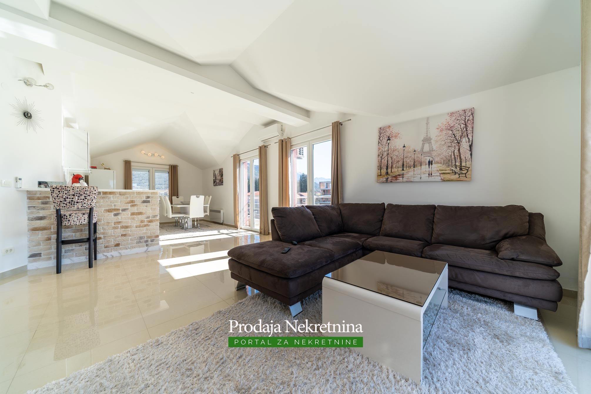 Three bedroom apartment in Tivat