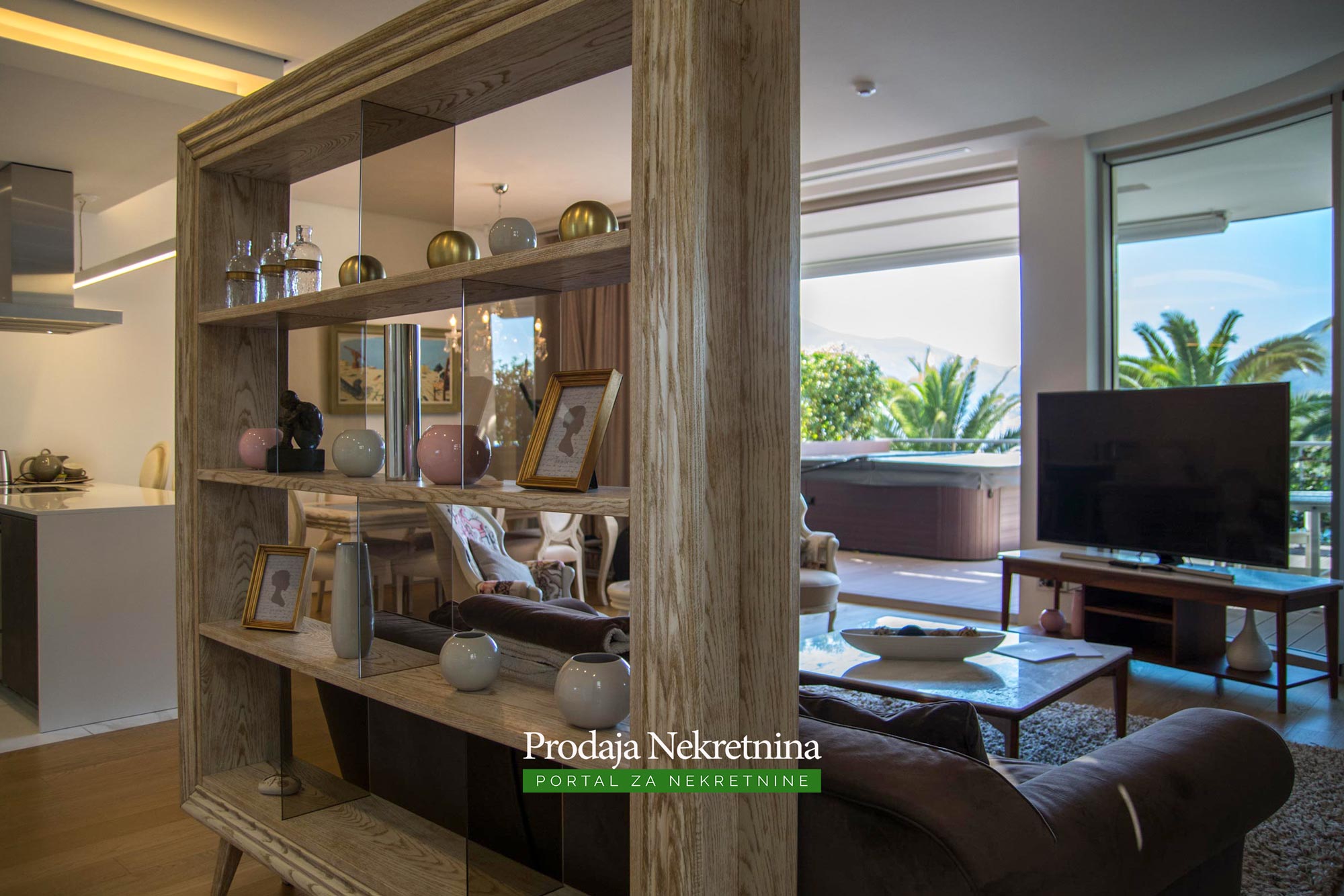 Two bedroom apartment for sale in Budva