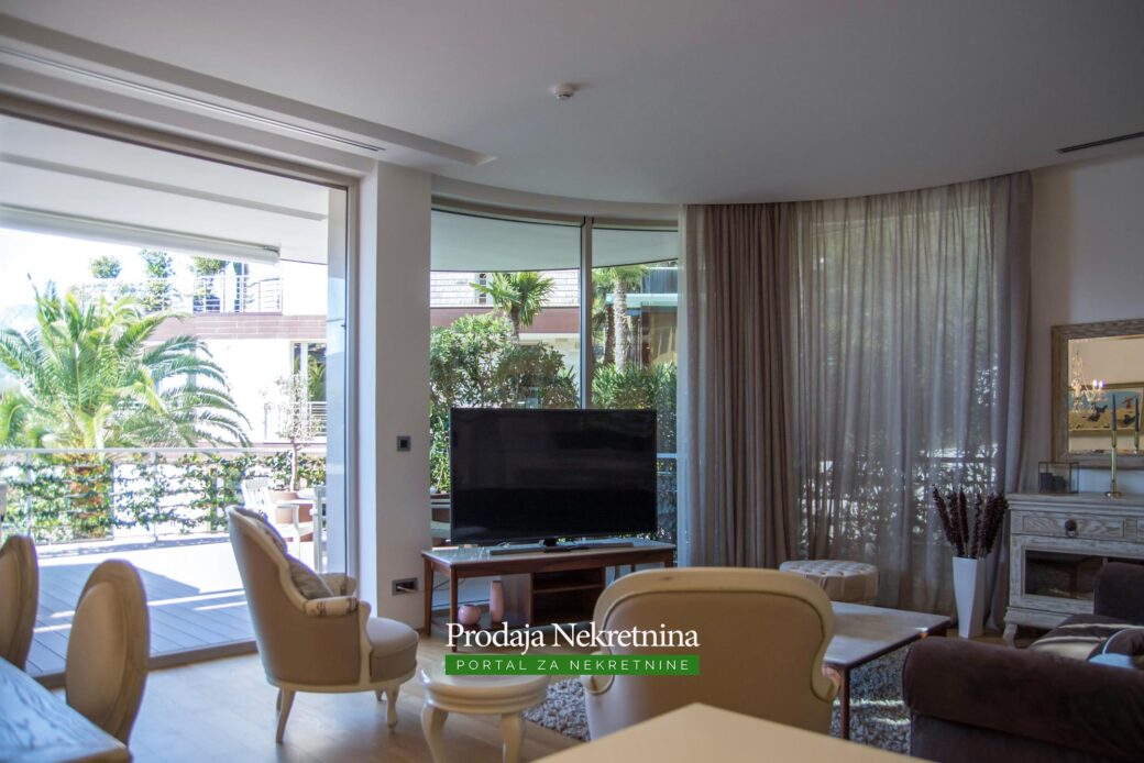 Two bedroom apartment for sale in Budva