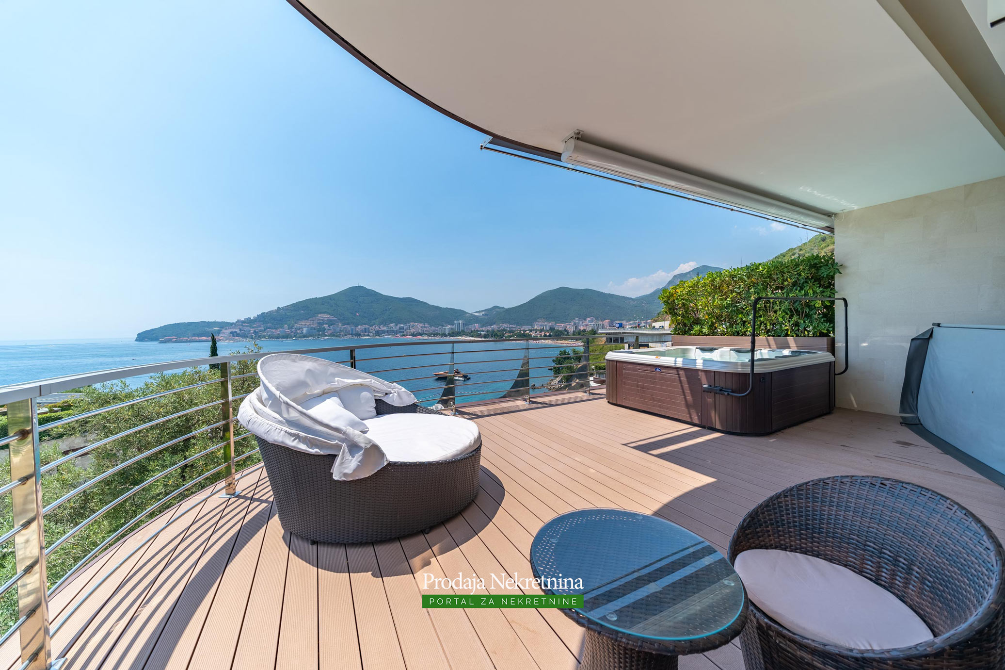Luxury apartment for sale in Budva