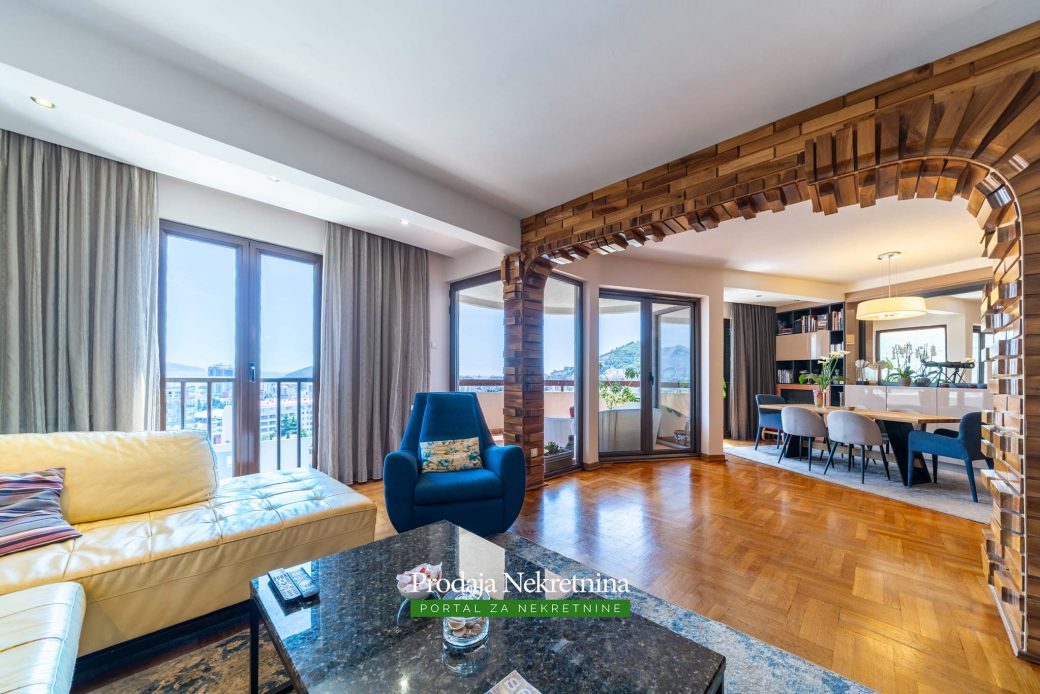 Luxury duplex for sale in Budva