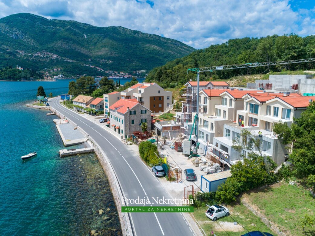 Seafront apartments for sale in Tivat Bay