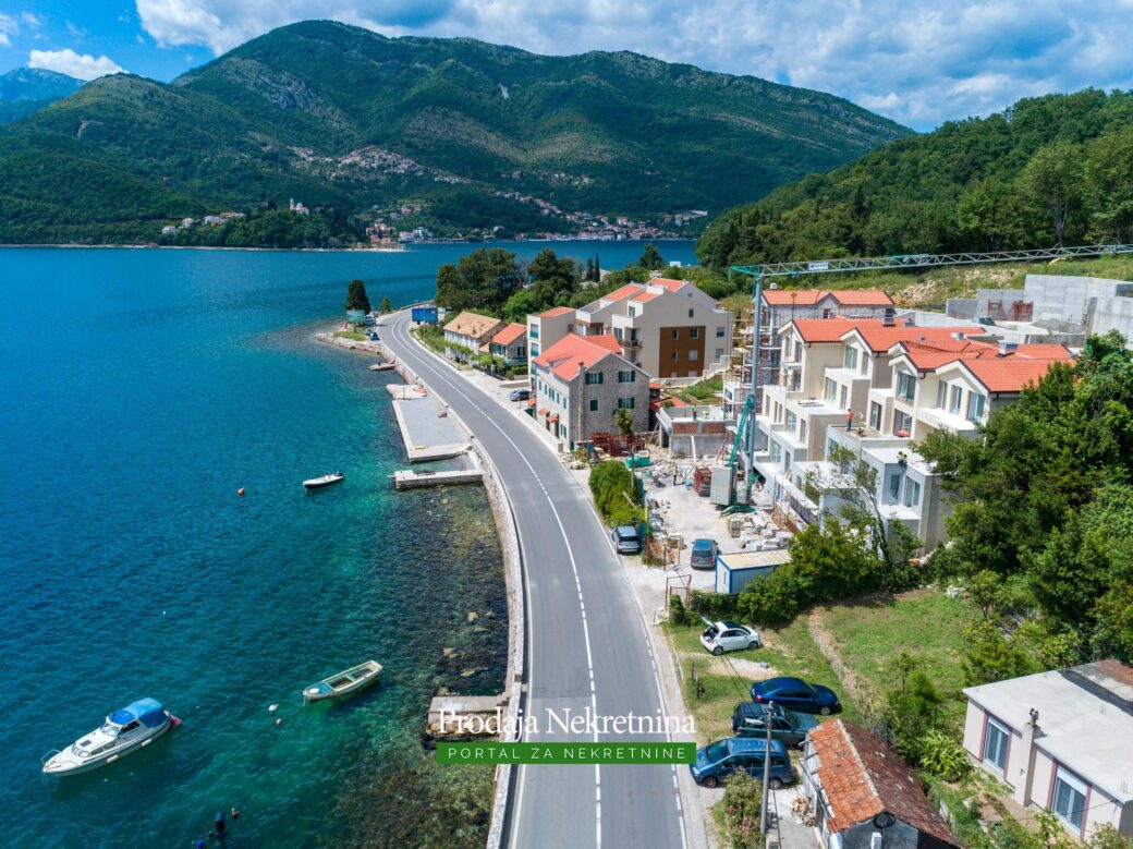 Seafront apartments for sale in Tivat Bay