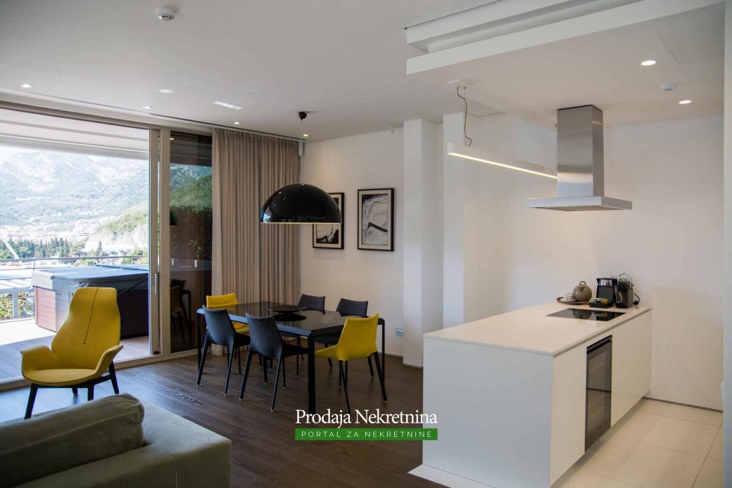 Luxury apartment for sale in Budva