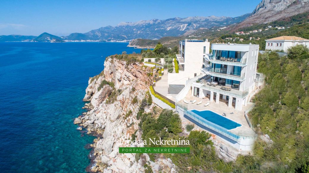 Luxury villa for sale in Budva Riviera