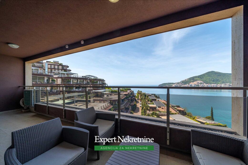 Two bedroom apartment for sale in Budva