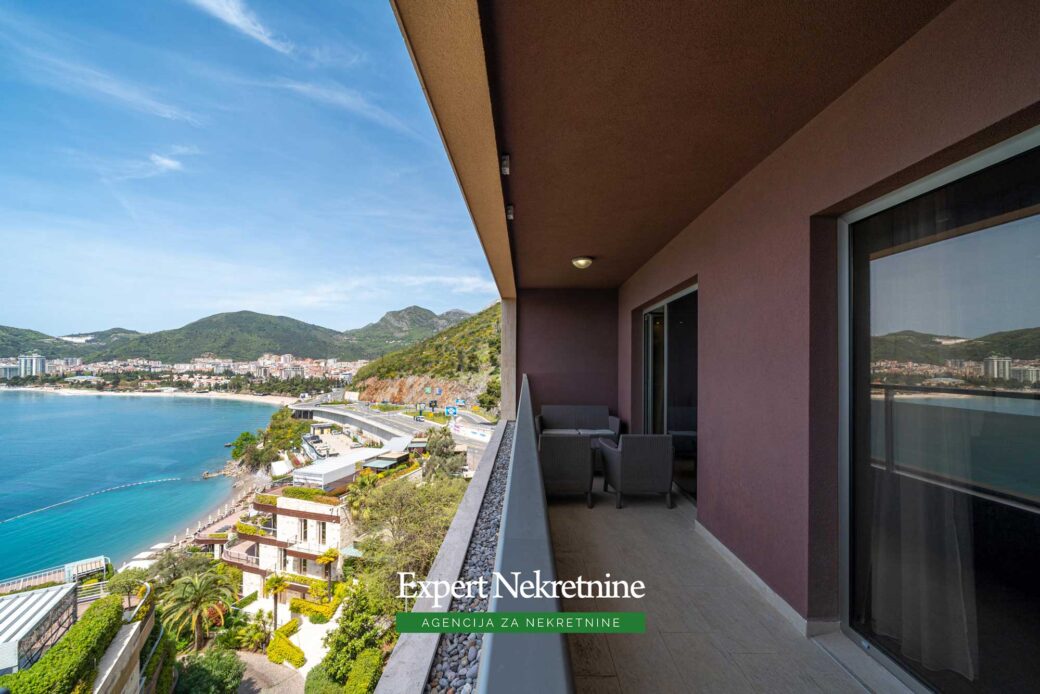 Two bedroom apartment for sale in Budva