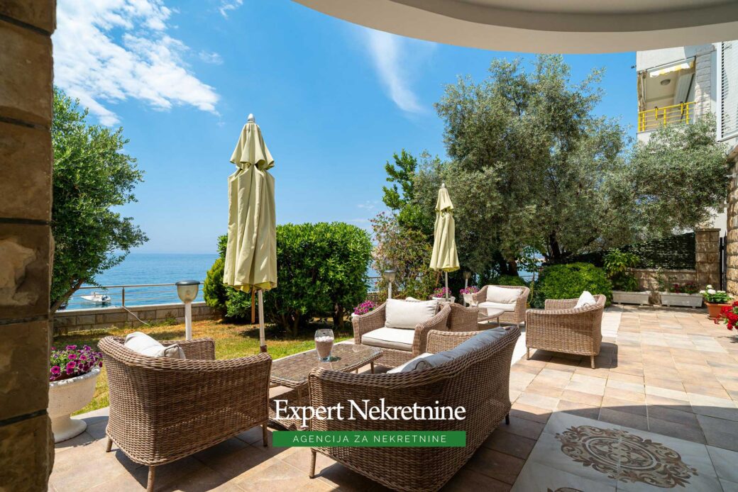 Waterfront villa for sale in Montenegro