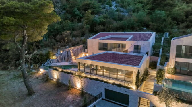 kotor contemporary villa for sale